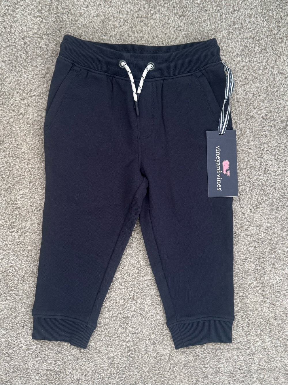 Vineyard Vines Kids Navy Drawstring Joggers